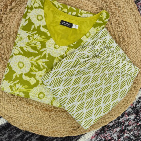 Jaipur Cotton 2 Piece Set (Green)