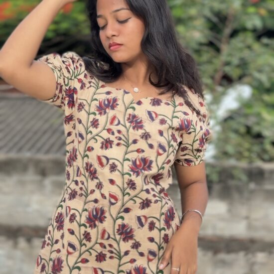 Kalamkari Short Top